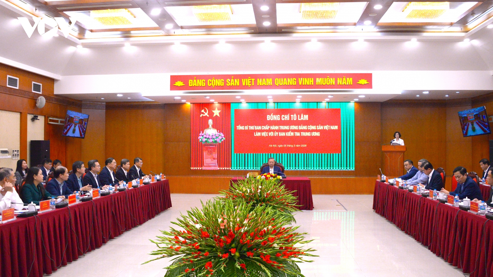 Tổng Bí thư Tô Lâm làm việc với Uỷ ban Kiểm tra Trung ương